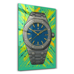 Tick Boom - Audemars Piguet Çizgi Roman Duvar Tablosu