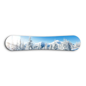 Snowy Alpine Landscape | Snowboard Cam Duvar Tablosu