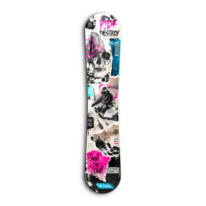 Ride Destroy | Snowboard Cam Duvar Tablosu