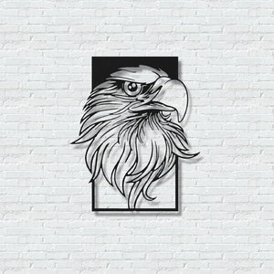 ・"Falcon"・Premium Metal Wall Art - Limited Edition - ArtDesigna Glass Printing Wall Art