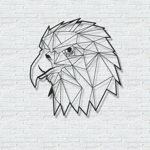・"Eagle Head"・Premium Metal Wall Art - Limited Edition - ArtDesigna Glass Printing Wall Art