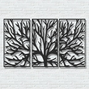 ・"Branches"・Premium Metal Wall Art - Limited Edition - ArtDesigna Glass Printing Wall Art
