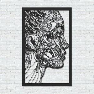 ・"Theadora"・Premium Metal Wall Art - Limited Edition - ArtDesigna Glass Printing Wall Art