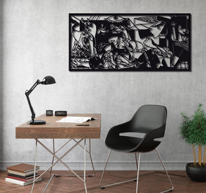 ・"Guernica Pablo Picasso"・Premium Metal Wall Art - Limited Edition - ArtDesigna Glass Printing Wall Art
