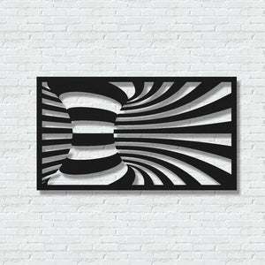 ・"Spiral L"・Premium Metal Wall Art - Limited Edition - ArtDesigna Glass Printing Wall Art