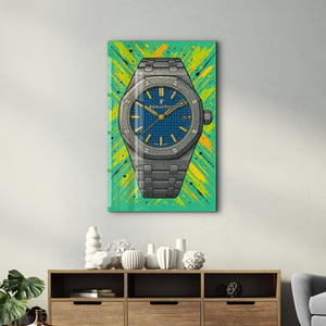 Tick Boom - Audemars Piguet Çizgi Roman Duvar Tablosu