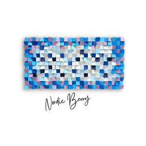 ・"Nordic Berry"・Premium Wood Handmade Wall Sculpture - Limited Edition - ArtDesigna Glass Printing Wall Art