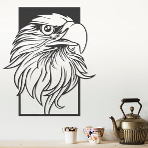 ・"Falcon"・Premium Metal Wall Art - Limited Edition - ArtDesigna Glass Printing Wall Art
