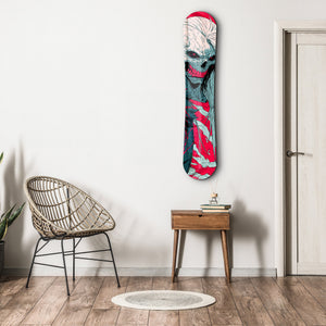 Neon Reaper | Snowboard Cam Duvar Tablosu