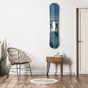 Lost Signal | Snowboard Glass Wall Art