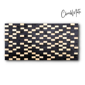 ・"Checkmate"・Premium Wood Handmade Wall Sculpture - Limited Edition - ArtDesigna Glass Printing Wall Art