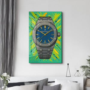 Tick Boom - Audemars Piguet Çizgi Roman Duvar Tablosu