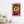 Colorful glass wall art by Artdesigna featuring peace, love, and smile graffiti design for vibrant home decor.
