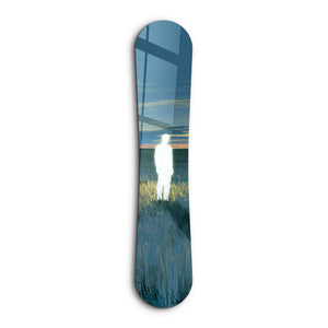 Lost Signal | Snowboard Glass Wall Art