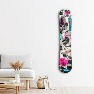 Ride Destroy | Snowboard Cam Duvar Tablosu