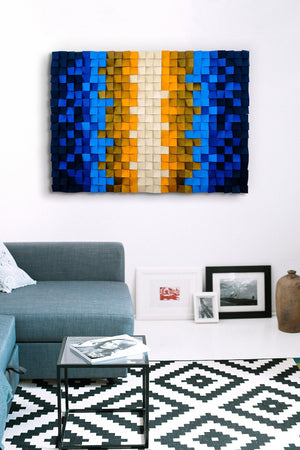 Avatar | Premium Wood Handmade Wall Sculpture - Limited Edition - Artdesigna