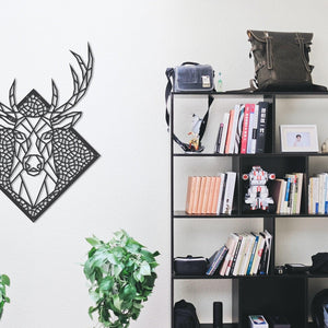 ・"Deer"・Premium Metal Wall Art - Limited Edition - ArtDesigna Glass Printing Wall Art