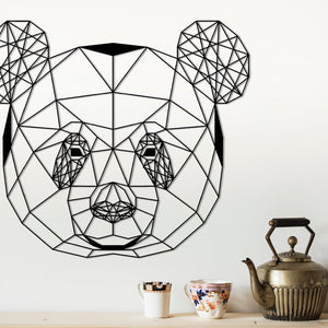 ・"Panda"・Premium Metal Wall Art - Limited Edition - ArtDesigna Glass Printing Wall Art