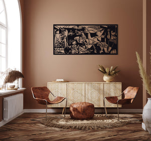 ・"Guernica Pablo Picasso"・Premium Metal Wall Art - Limited Edition - ArtDesigna Glass Printing Wall Art