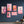 Blush Euphoria & Pop Culture Fusion Gallery Glass Wall Art Set - Artdesigna