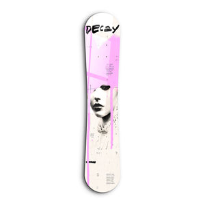 Pink Graffiti Portrait | Snowboard Cam Duvar Tablosu
