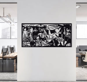 ・"Guernica Pablo Picasso"・Premium Metal Wall Art - Limited Edition - ArtDesigna Glass Printing Wall Art