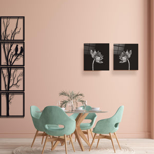 ・"Birds on the Branches "・Premium Metal Wall Art - Limited Edition - ArtDesigna Glass Printing Wall Art