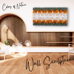 ・"Savannah"・Premium Wood Handmade Wall Sculpture - Limited Edition - ArtDesigna Glass Printing Wall Art