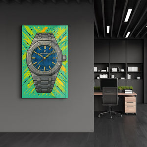Tick Boom - Audemars Piguet Çizgi Roman Duvar Tablosu