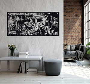 ・"Guernica Pablo Picasso"・Premium Metal Wall Art - Limited Edition - ArtDesigna Glass Printing Wall Art