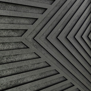 Minimalist Siyah Ahşap Duvar Tablosu – Üçlü