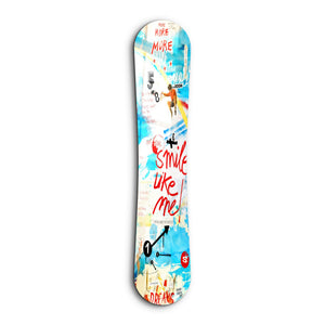 Smile Like Me | Snowboard Cam Duvar Tablosu
