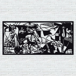 ・"Guernica Pablo Picasso"・Premium Metal Wall Art - Limited Edition - ArtDesigna Glass Printing Wall Art