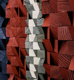 Nordish | Premium Wood Handmade Wall Sculpture - Limited Edition - Artdesigna