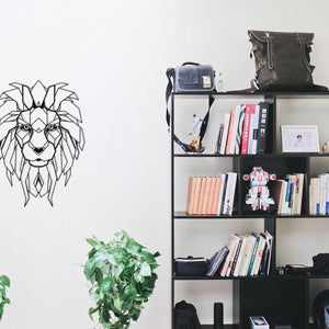 ・"Lion Head"・Premium Metal Wall Art - Limited Edition - ArtDesigna Glass Printing Wall Art