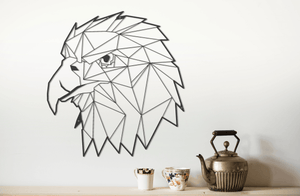 ・"Eagle Head"・Premium Metal Wall Art - Limited Edition - ArtDesigna Glass Printing Wall Art