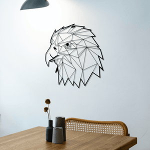 ・"Eagle Head"・Premium Metal Wall Art - Limited Edition - ArtDesigna Glass Printing Wall Art