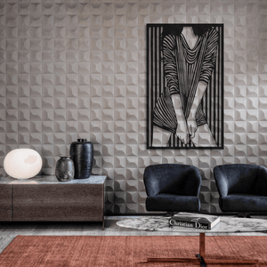 ・"Fashion V1"・Premium Metal Wall Art - Limited Edition - ArtDesigna Glass Printing Wall Art