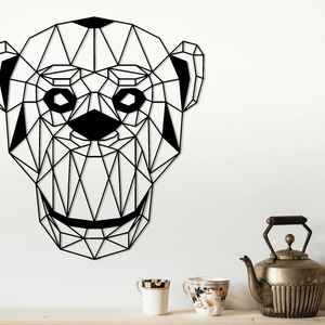 ・"Monkey"・Premium Metal Wall Art - Limited Edition - ArtDesigna Glass Printing Wall Art