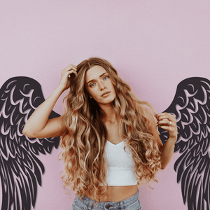 ・"Angel Wings"・Premium Metal Wall Art - Limited Edition - ArtDesigna Glass Printing Wall Art