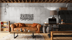 ・"Retro"・Premium Metal Wall Art - Limited Edition - ArtDesigna Glass Printing Wall Art