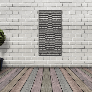 ・"Bottle"・Premium Metal Wall Art - Limited Edition - ArtDesigna Glass Printing Wall Art