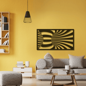 ・"Spiral L"・Premium Metal Wall Art - Limited Edition - ArtDesigna Glass Printing Wall Art