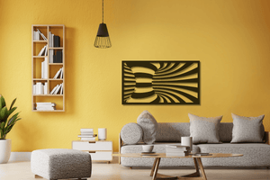 ・"Spiral L"・Premium Metal Wall Art - Limited Edition - ArtDesigna Glass Printing Wall Art