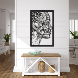 ・"Theadora"・Premium Metal Wall Art - Limited Edition - ArtDesigna Glass Printing Wall Art