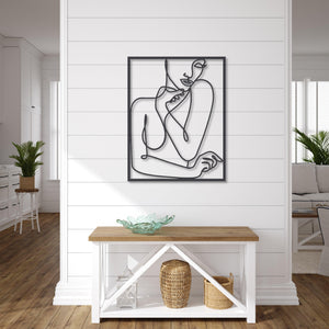 ・"Body Lines v2"・Premium Metal Wall Art - Limited Edition - ArtDesigna Glass Printing Wall Art