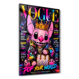 Vogue Galaxy by Mr. Pablo Costa | Cam Duvar Tablosu