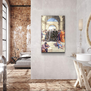 ・"Shelby Attitude Athens "・Designers Collection Glass Wall Art - ArtDesigna Glass Printing Wall Art