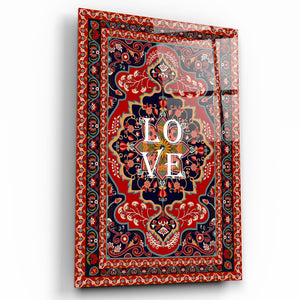 ・"Carpet Of Love"・Designers Collection Glass Wall Art - ArtDesigna Glass Printing Wall Art