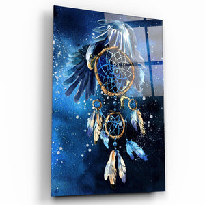 The Dream Catcher | Glass Wall Art - Artdesigna